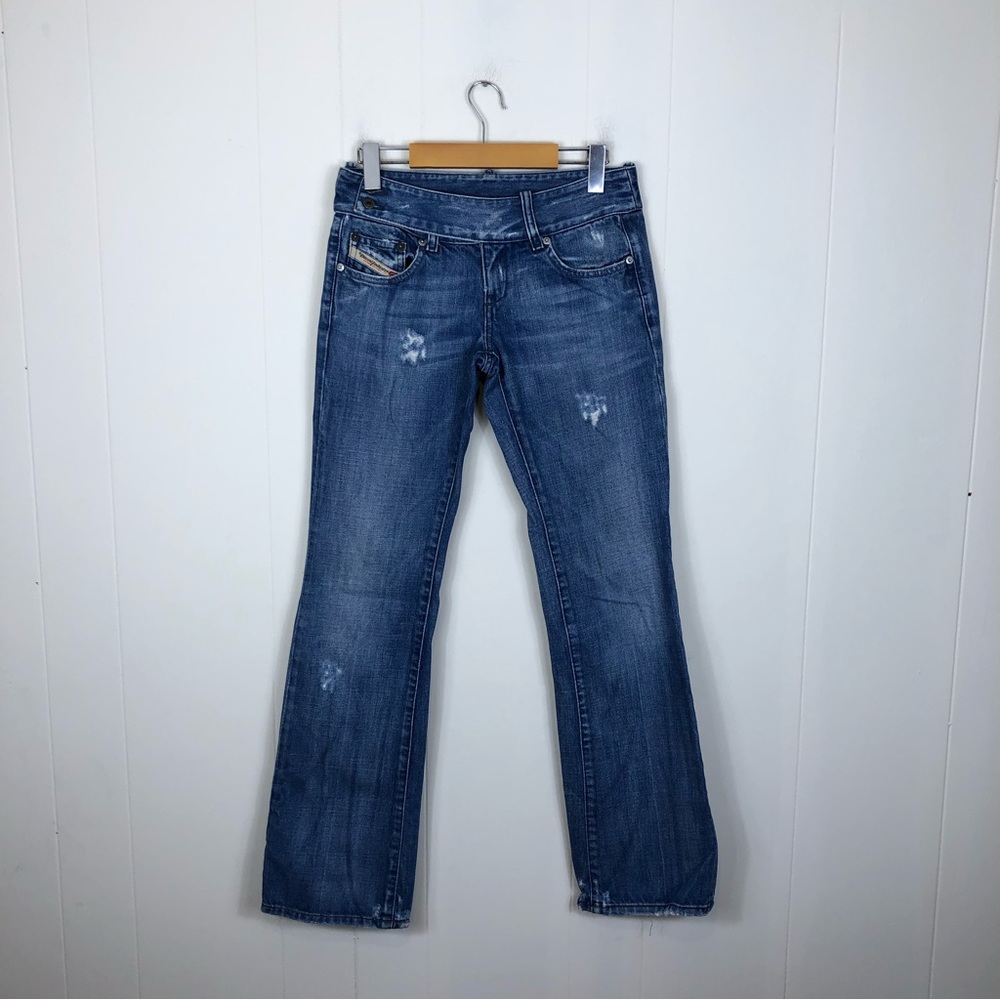 Diesel Y2K Ultra Low Rise Bootcut Jeans Sz 27